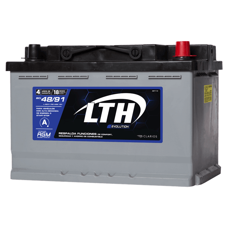 BATERIA AUTOMOTRIZ LTH AGM BCI L-48/91-760 AGM 12 V 760 CCA