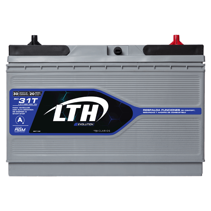 BATERIA SERVICIO PESADO LTH AGM BCI L-31T-825 AGM 12 V 825 CCA